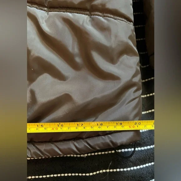 NWT. Timberland Dark Brown Puffer Coat. Sz L. - Picture 8 of 15